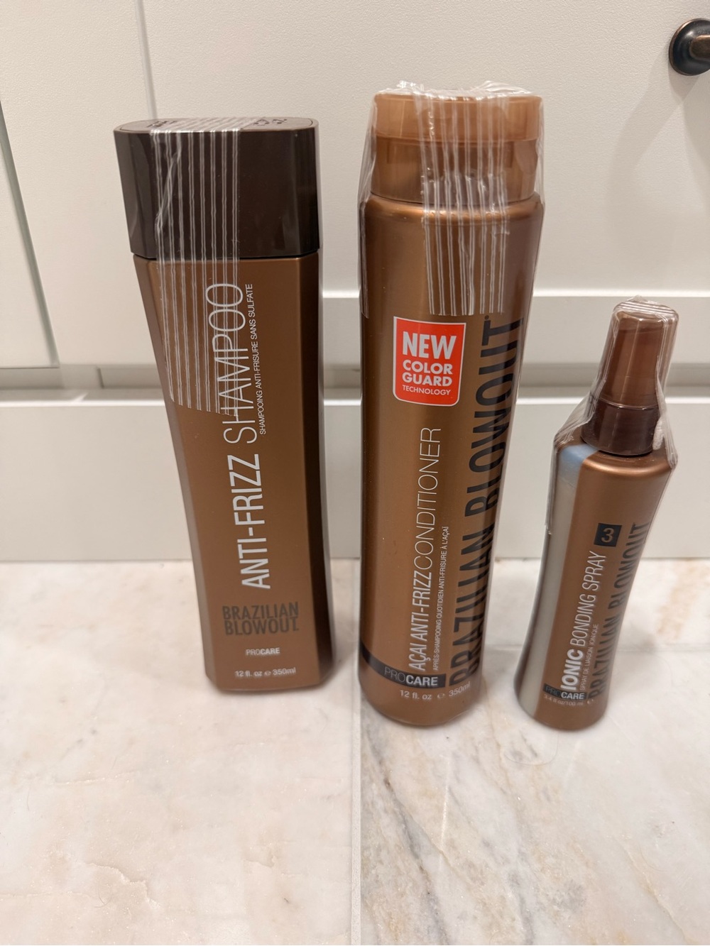 Brazilian Blowout Anti-Frizz Shampoo Set - Brown